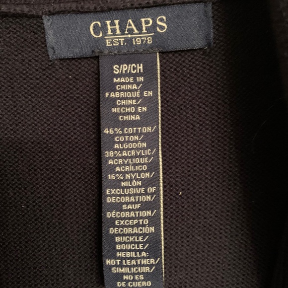 Navy Chaps Dress size small - Picture 2 of 3